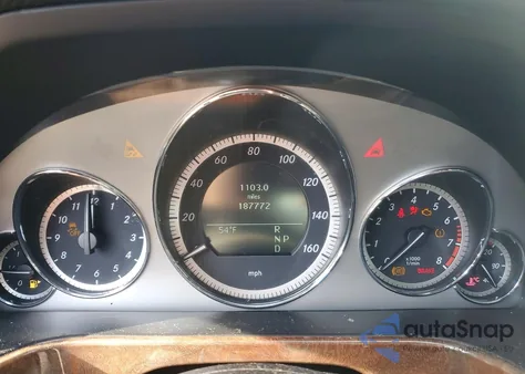 2011 Mercedes-Benz E 550 from USA, damaged, VIN WDDHF7CBXBA284330